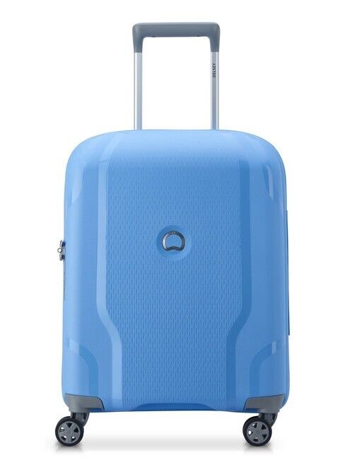 TROLLEY DELSEY clavel mr trolley slim 4 ruote doppie 55cm BLU CINA PIC  scelta=P