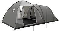 Tenda a cupola Waterfall 5 Deluxe per 5 persone verde grigio chiaro con estensio
