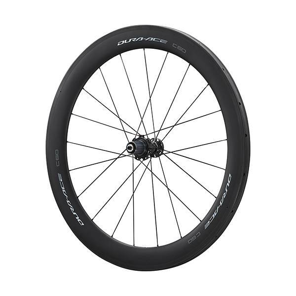 ruota posteriore dura-ace c60 28 wh-r9200-c60-tu-r qr 5x130mm freno al cerchio 1
