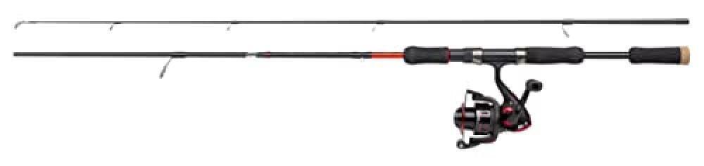 (TG. 2.13 m |10-30 g) Abu Garcia Cardinal X, Fishing Combo Unisex Adulto, Nero,