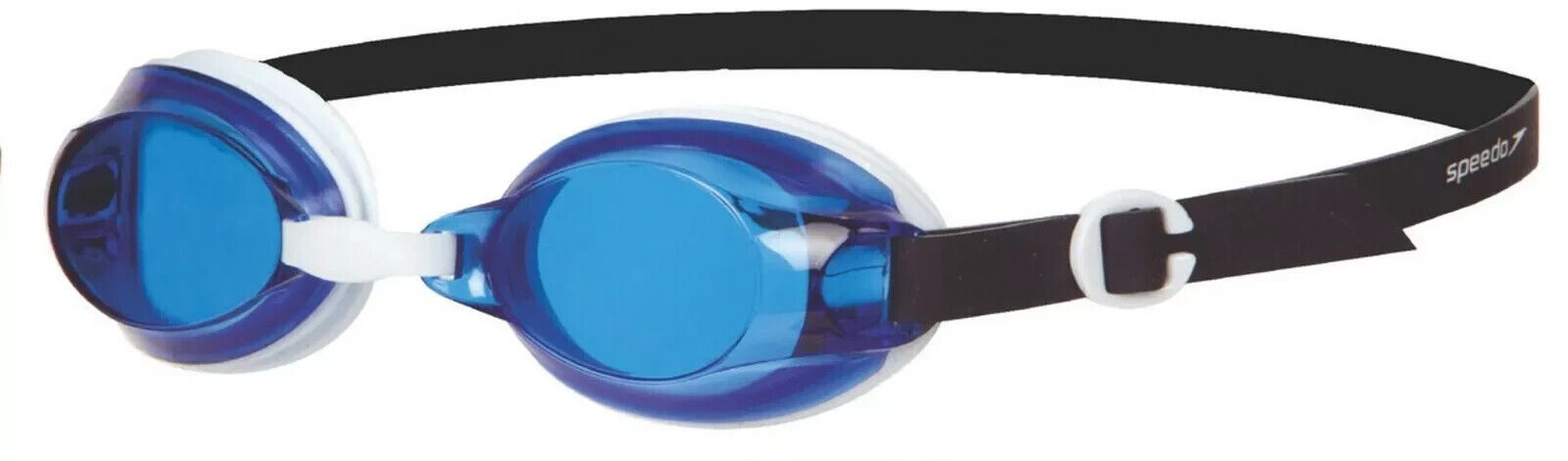 Speedo Occhialini Nuoto Piscina modello Jet colore NEW SURF/WHITE Protezione UV