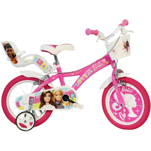 Bici 14" Barbie Bambina Dino Bikes