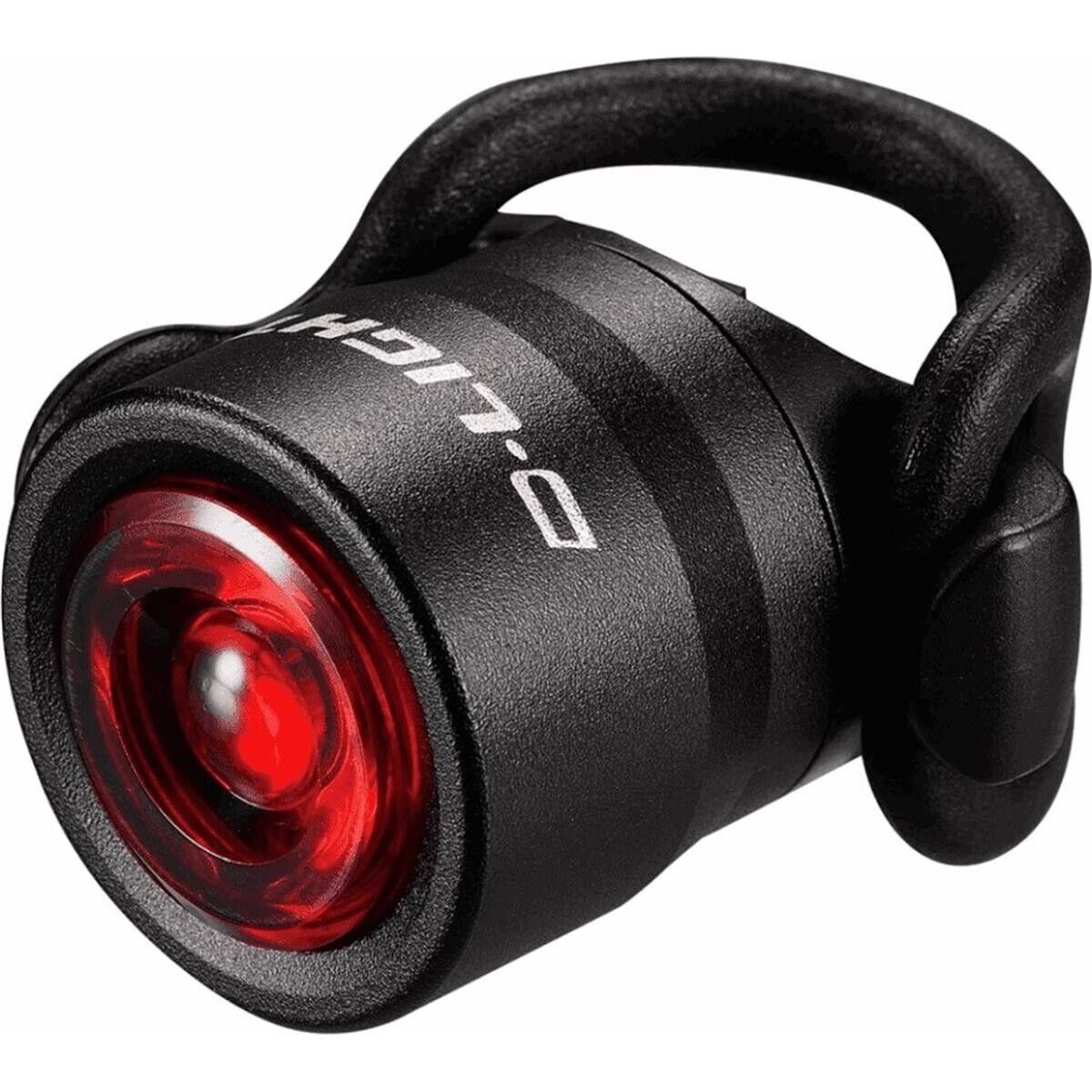Fanale Posteriore LED 0.5W a Batteria con 2 Funzioni - Modello CG-212R-BK per Bi