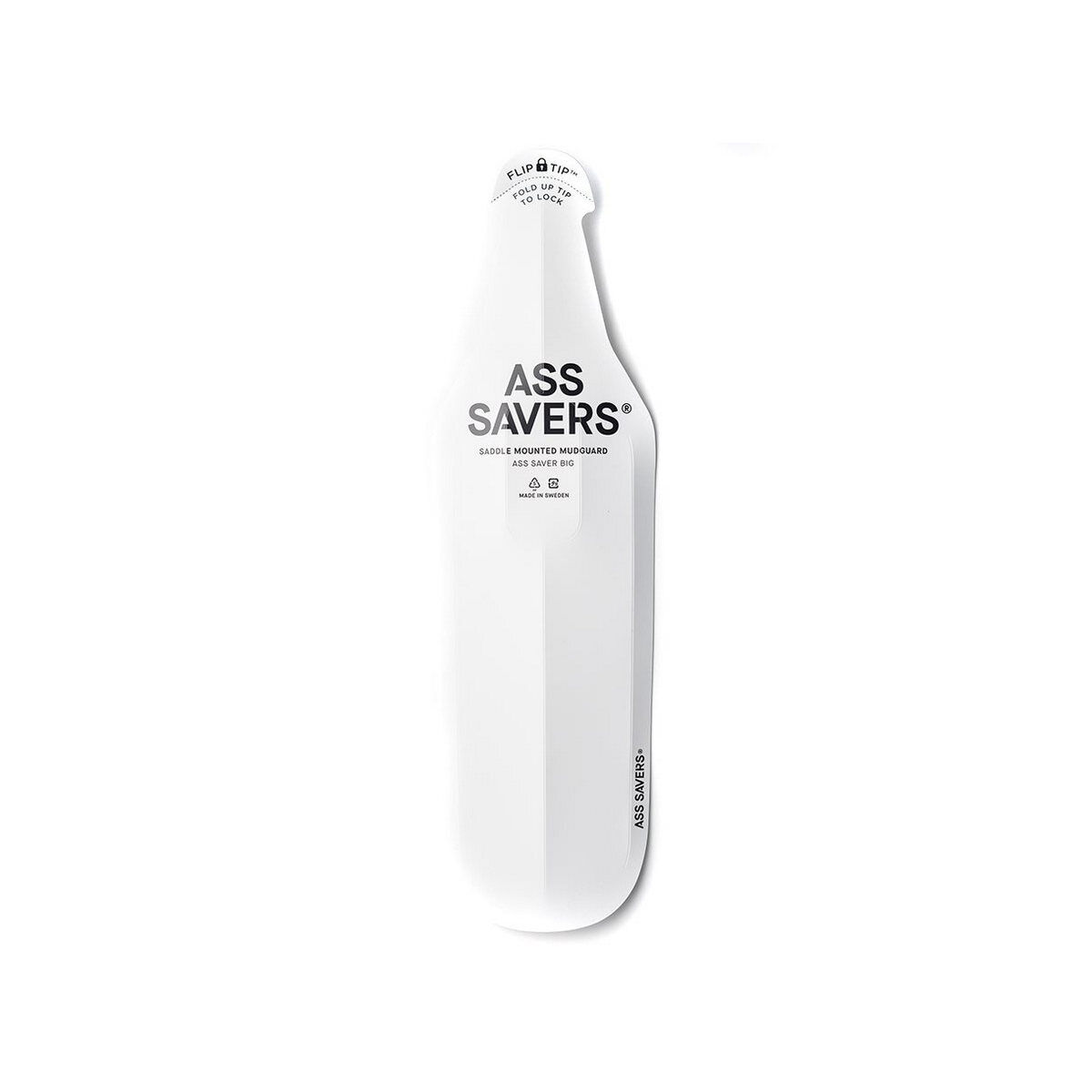 parafango posteriore sottosella big bianco MGABW1702 Ass Savers bicicletta