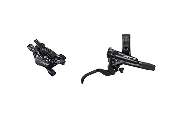 SHIMANO Kit freno a disco posteriore a 4 pistoncini XT M8120