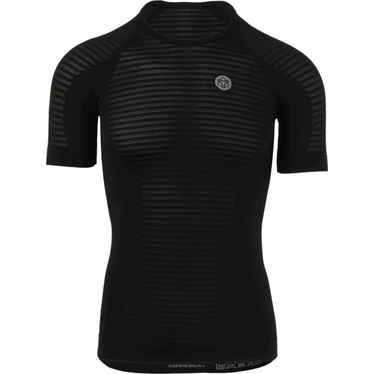 Maglia Intima Unisex Summerday Base Nero Maniche Corte Taglia 2XL Agu
