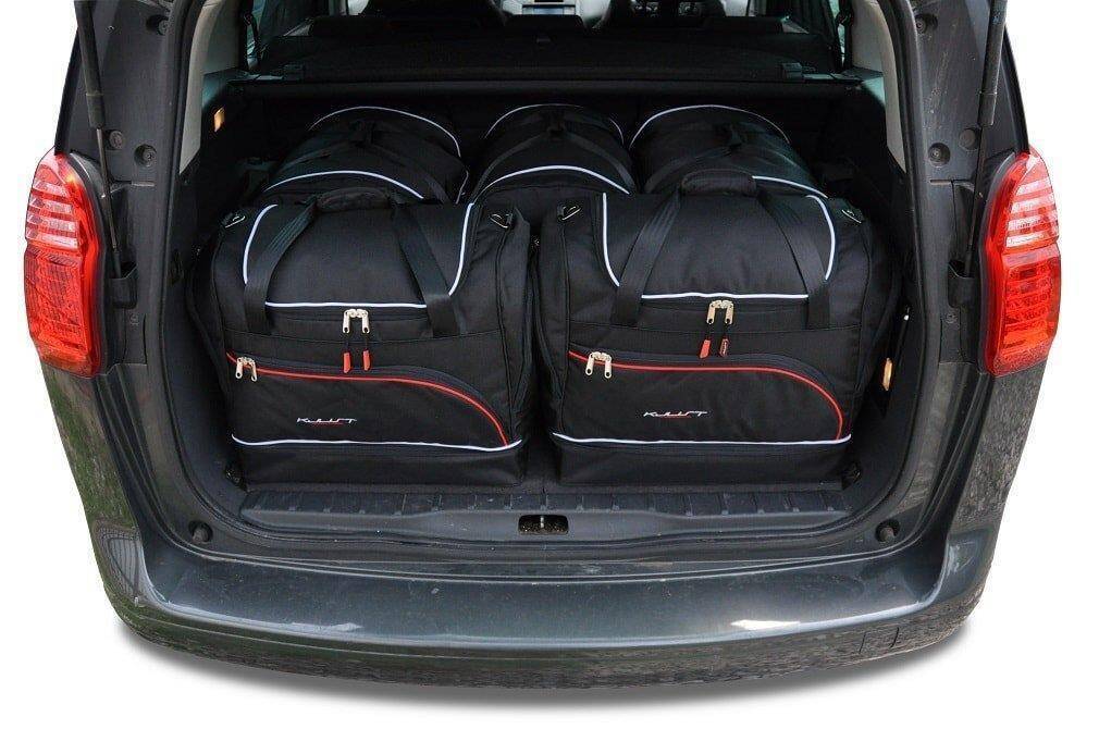 KJUST Borse da Viaggio Dedicate per PEUGEOT 5008 2009-2016  5 PZ