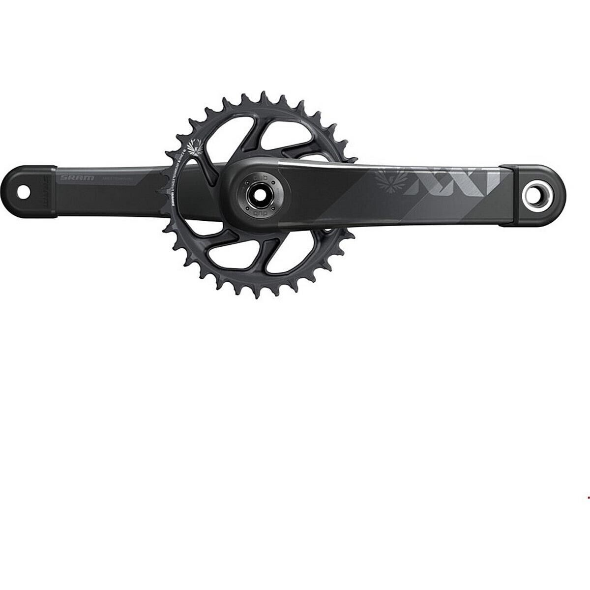 Guarnitura SRAM XX1 Eagle DUB 175mm 32T DM, Linea Catena 55mm, Grigia, Carbonio