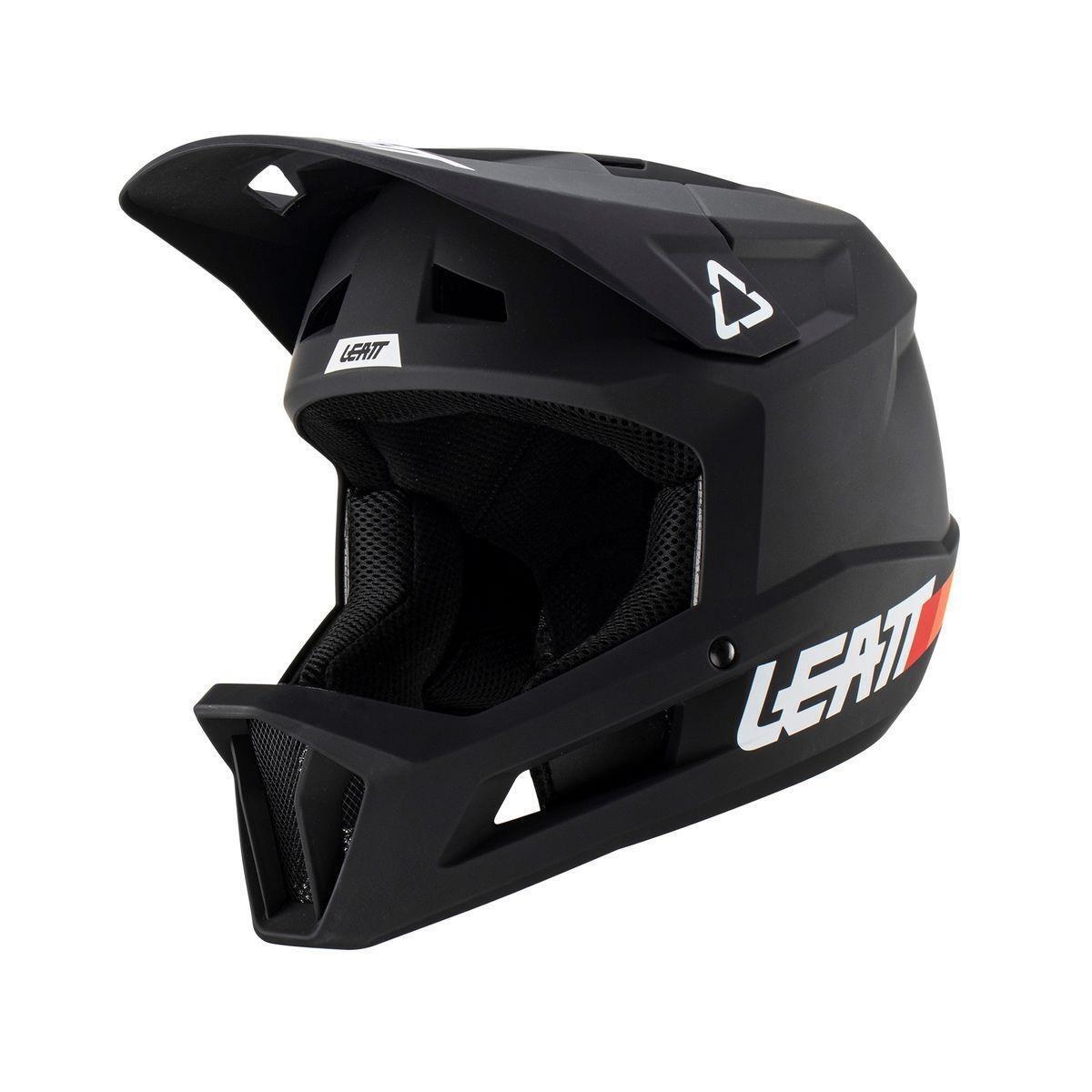 casco integrale mtb gravity 1.0 stealth nero LEATT bici
