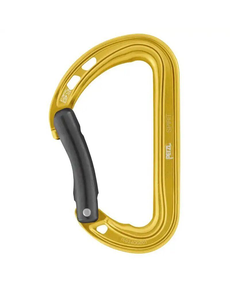 Petzl Spirit Moschettone, Giallo