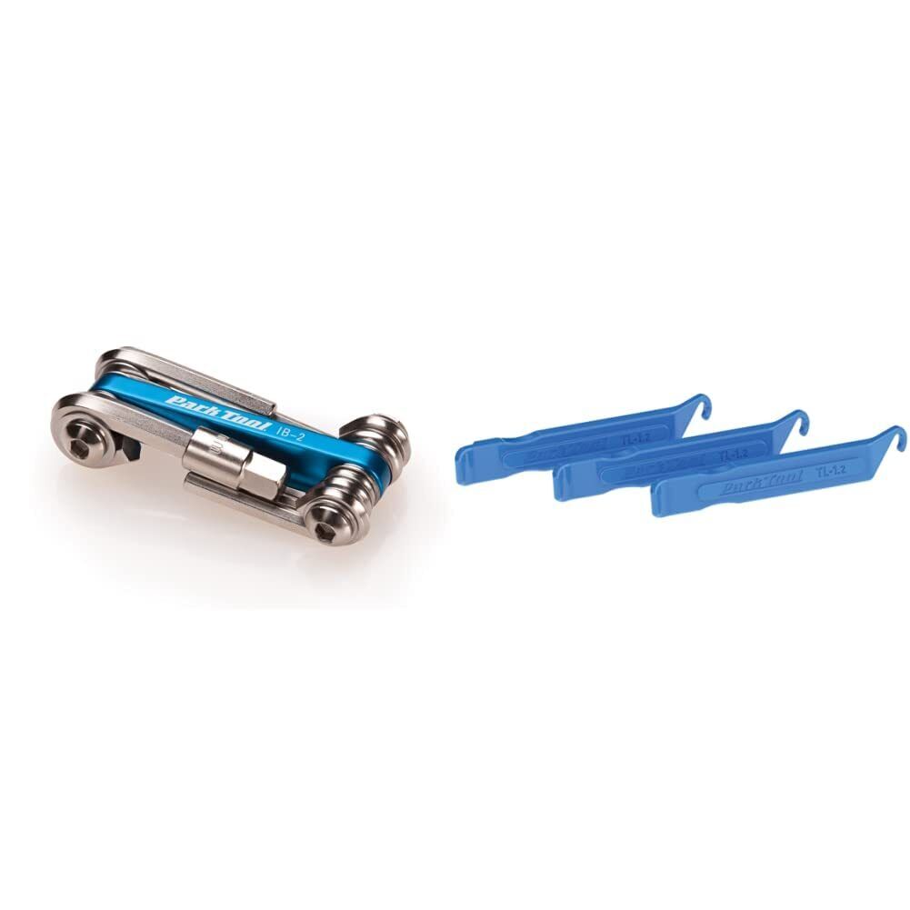 Park Tool IB-2 - I-Beam Mini Fold-Up Hex Wrench Screwdriver and Star-Shaped Wren