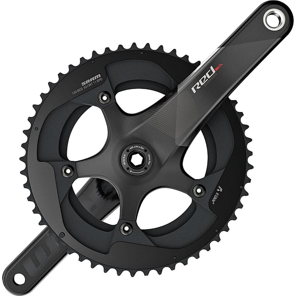 Guarnitura SRAM RED GXP 172.5 mm 52-36 Yaw - Calotte GXP Non Incluse Sram