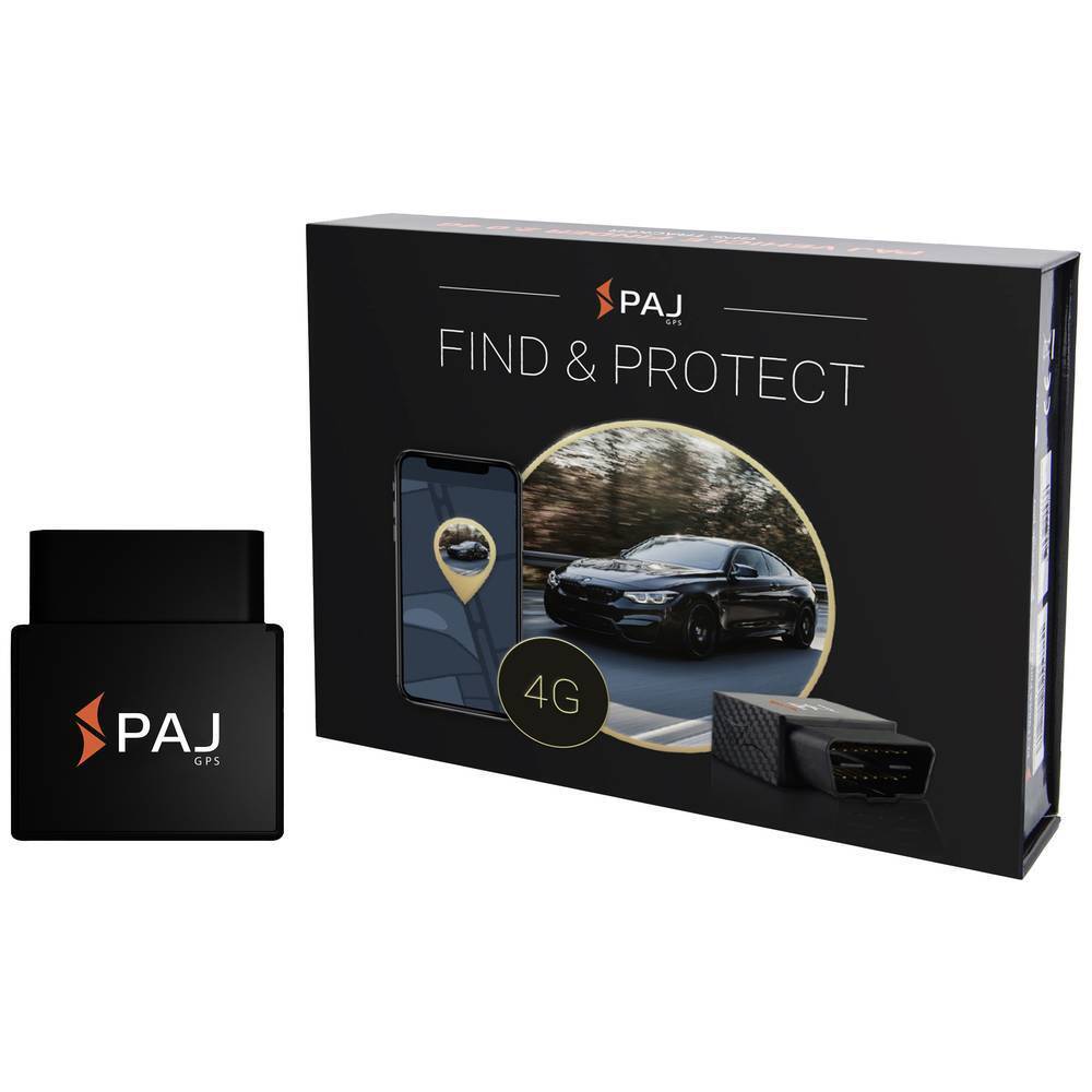 PAJ GPS CAR OBD 4G 2.0 Tracciatore GPS (Tracker) Tracker veicoli Nero 1 pz.
