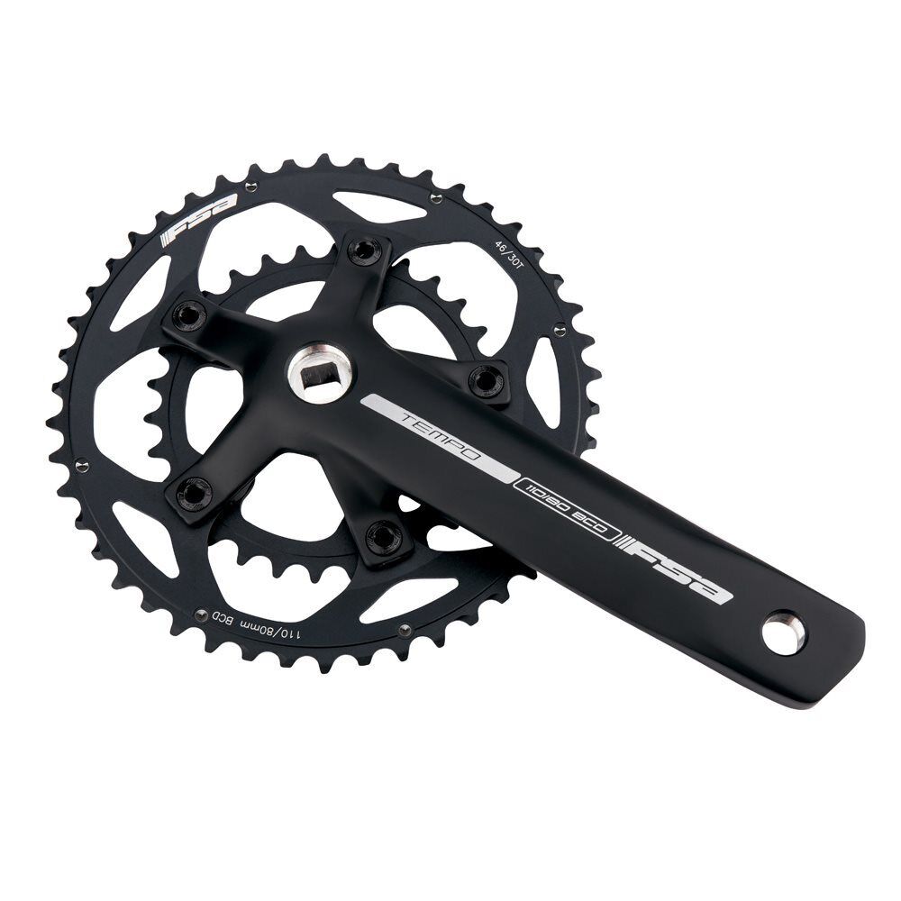 guarnitura tempo adventure nero jis 46/30 n11 172.5mm v17 421579545 FSA bici str