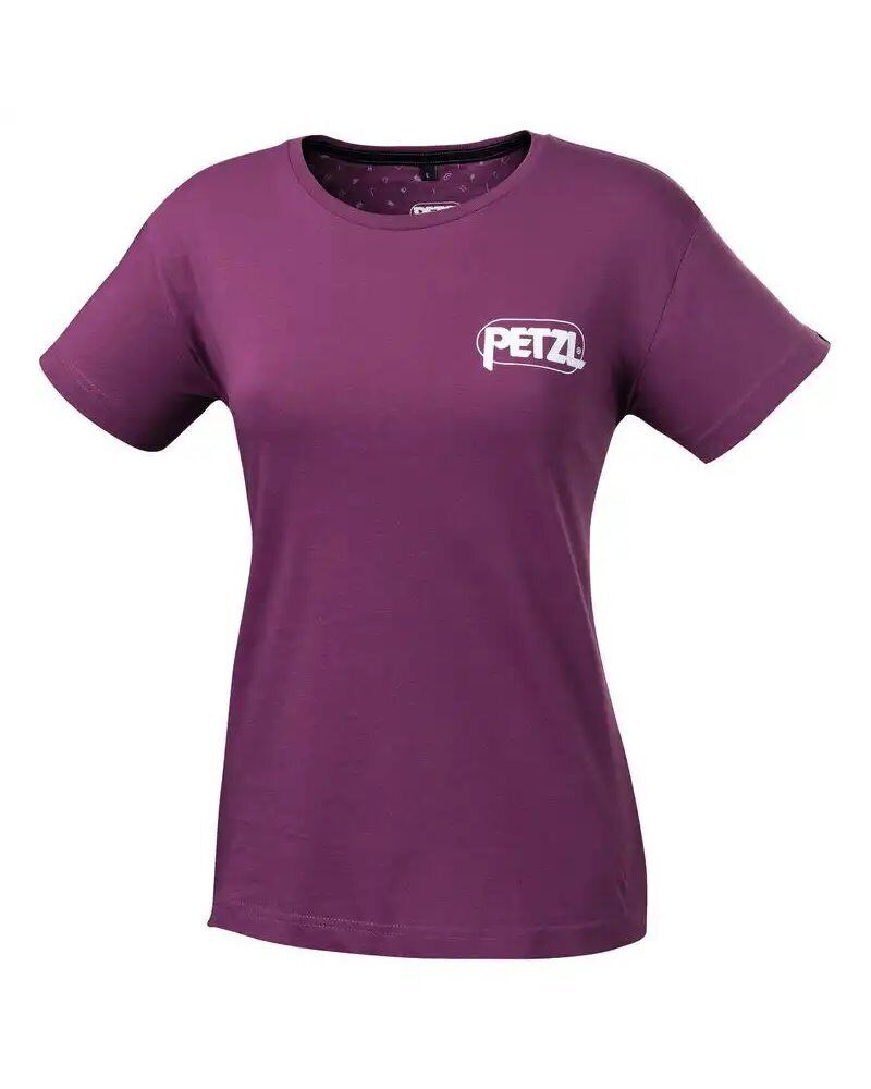 Petzl Eve T-Shirt Donna Taglia S, Viola