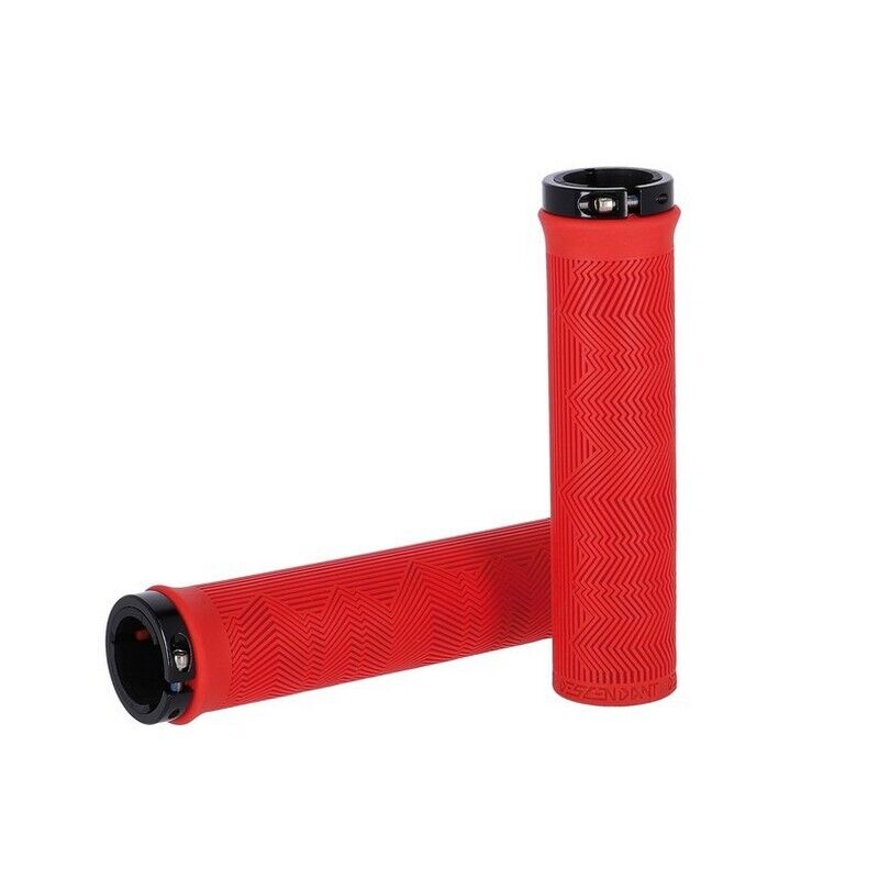 manopole descendant 133mm lock-on rosso TRUVATIV bici mtb