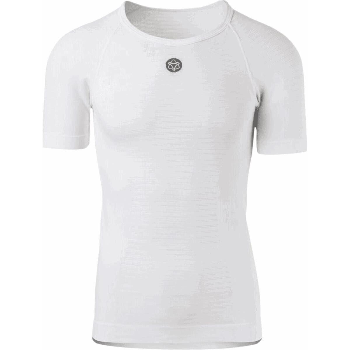 Maglia Intima Unisex Bianco Summerday Base, Maniche Corte, Taglia XS Agu