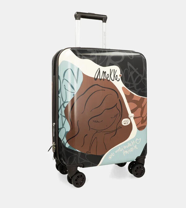 Bagaglio a mano Anekke Valigia viaggio aereo cabina low ryanair easyjet Trolley