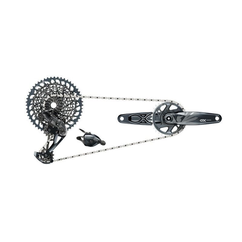 gruppo completo gx eagle dub 12v direct mount corona 32d catena xg1275 pedivelle