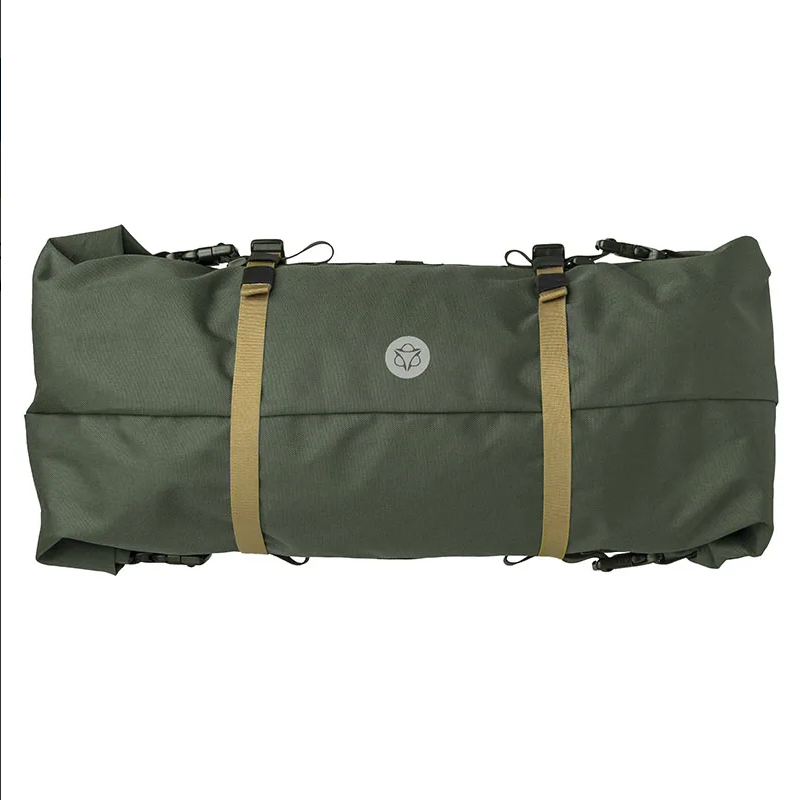 Borsa anteriore al manubrio bikepacking  AGU VENTURE 17 litri army