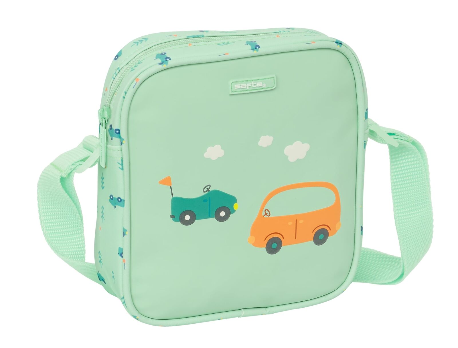 safta PreESCOLAR Cars Small Shoulder Bag for Kids, Children's Bag, Ideal for Chi