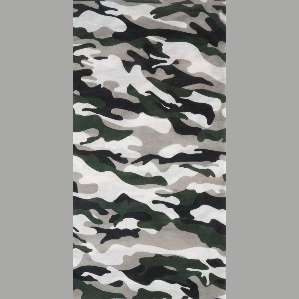 Foulard Collo Camouflage su Carta M-WAVE in Confezione al Dettaglio M-wave