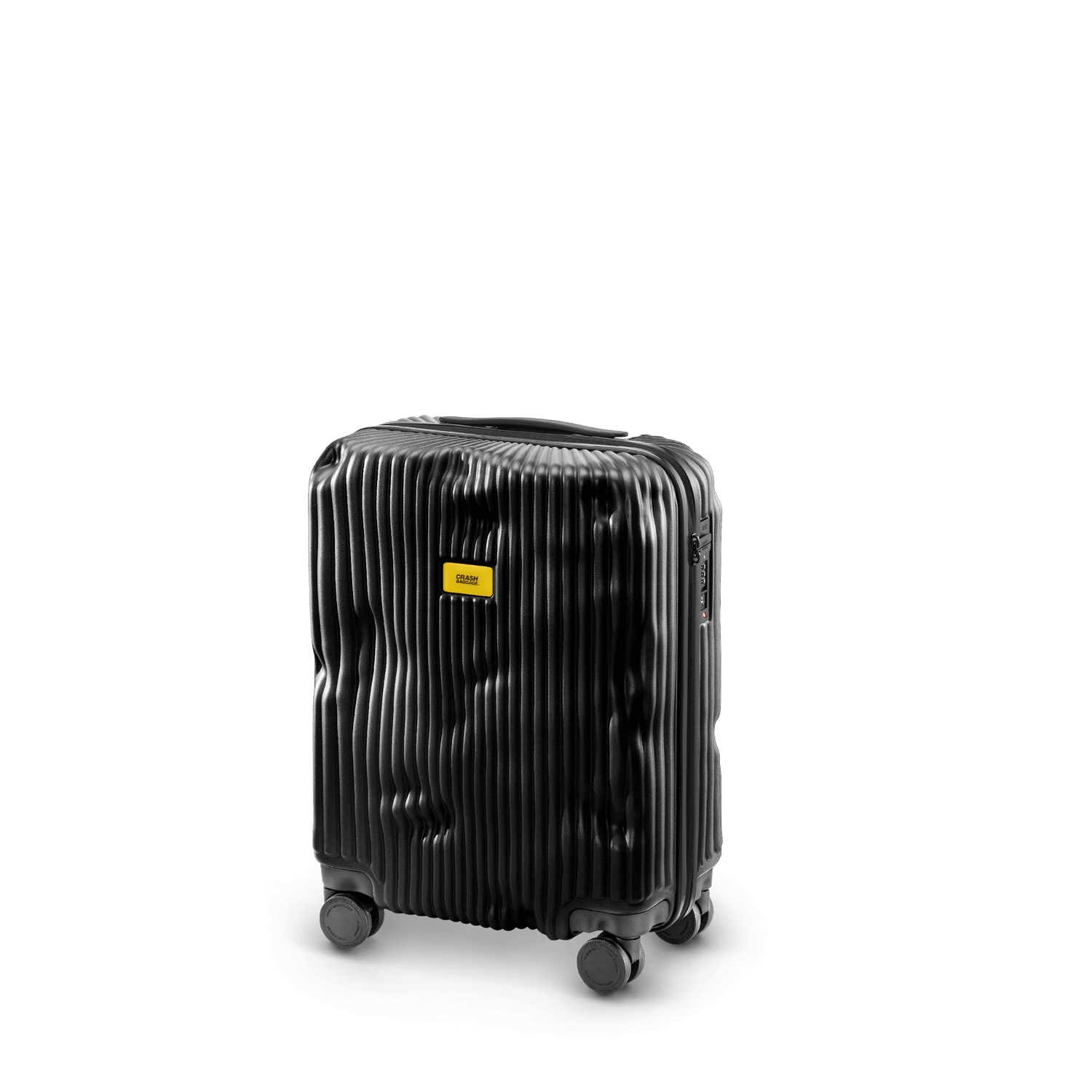 TROLLEY CRASH BAGGAGE STRIPE CABIN 40L 55X40X20 NERO