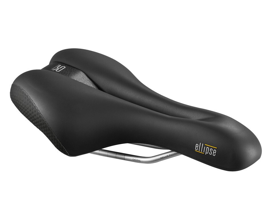 Sella Selle Royal Ellipse nero, unisex, 265x162mm, athletic