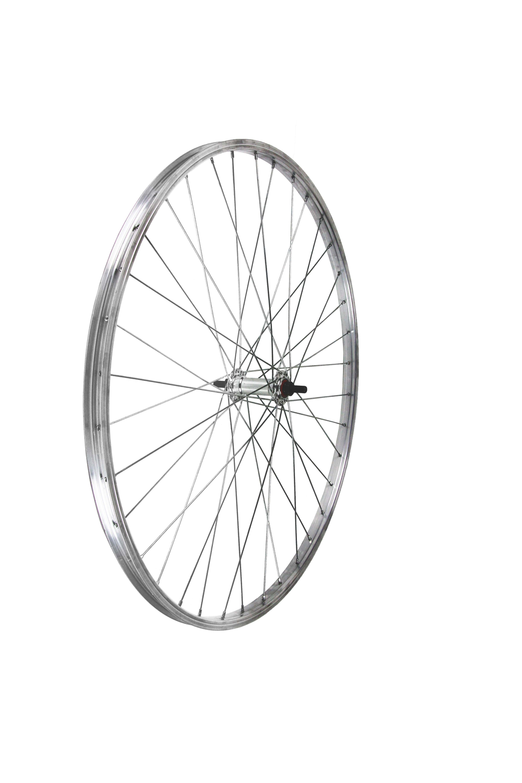 Ruota Posteriore 20x1.75" V-Brake Dado 3/8 Su Cuscinetti Single Speed Silver