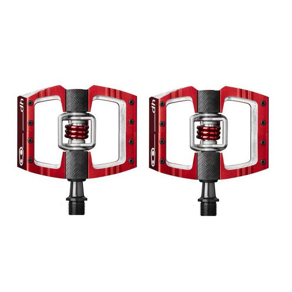 coppia pedali mallet dh rosso CB16095 Crank Brothers pedali bici mtb