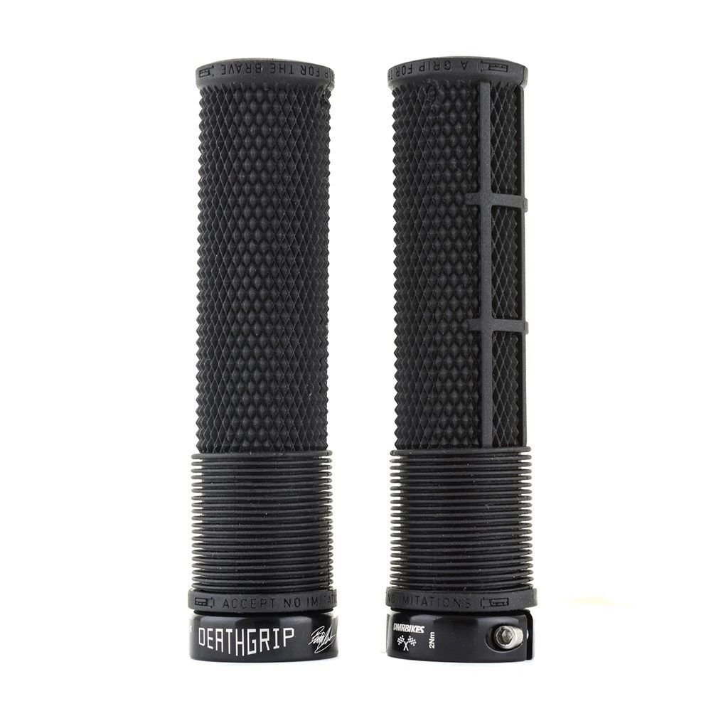 DMR Brendog Deathgrip Race - Manopole per mountain bike, colore: Nero Nero 29.8