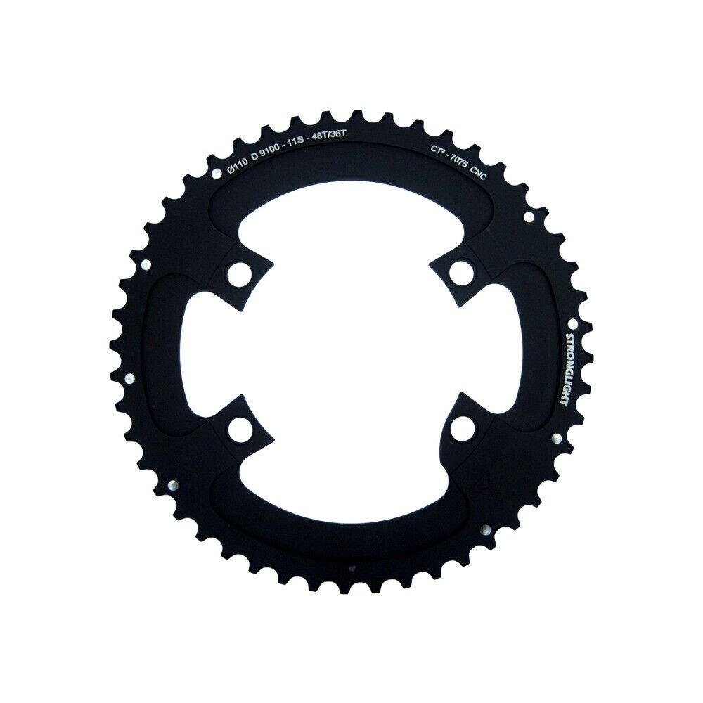 corona shimano fc-r9100 dura-ace 48d ct2 nero CC660029 STRONGLIGHT guarnitura