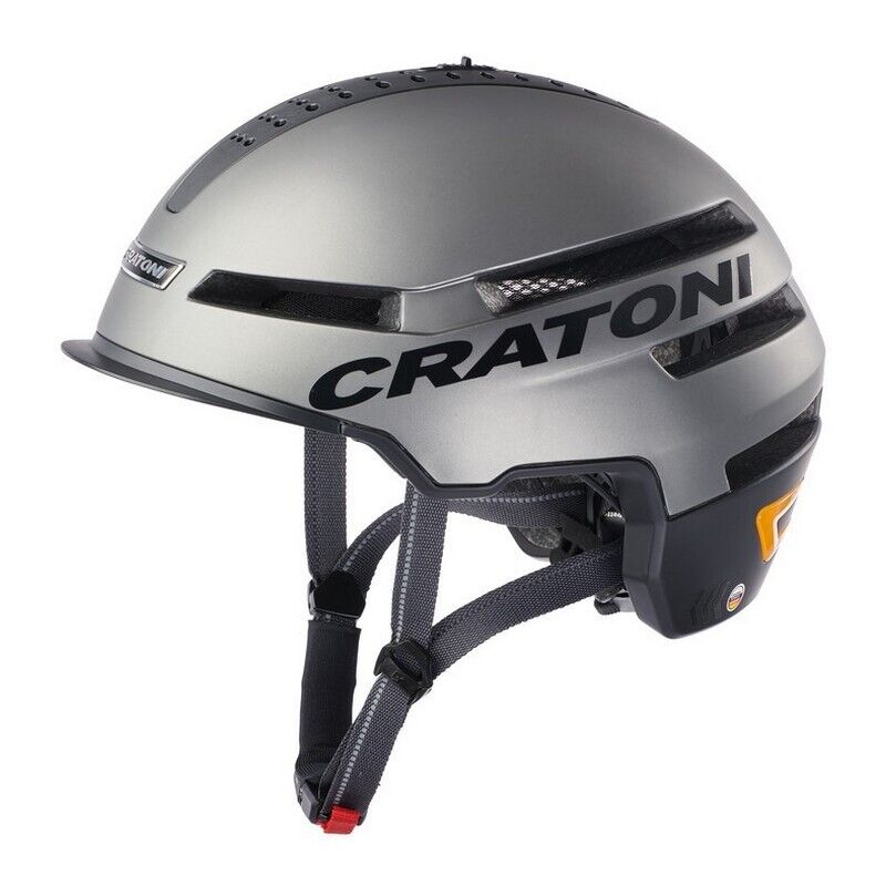 casco pedelec smartride 1.2 grigio Cratoni bicicletta