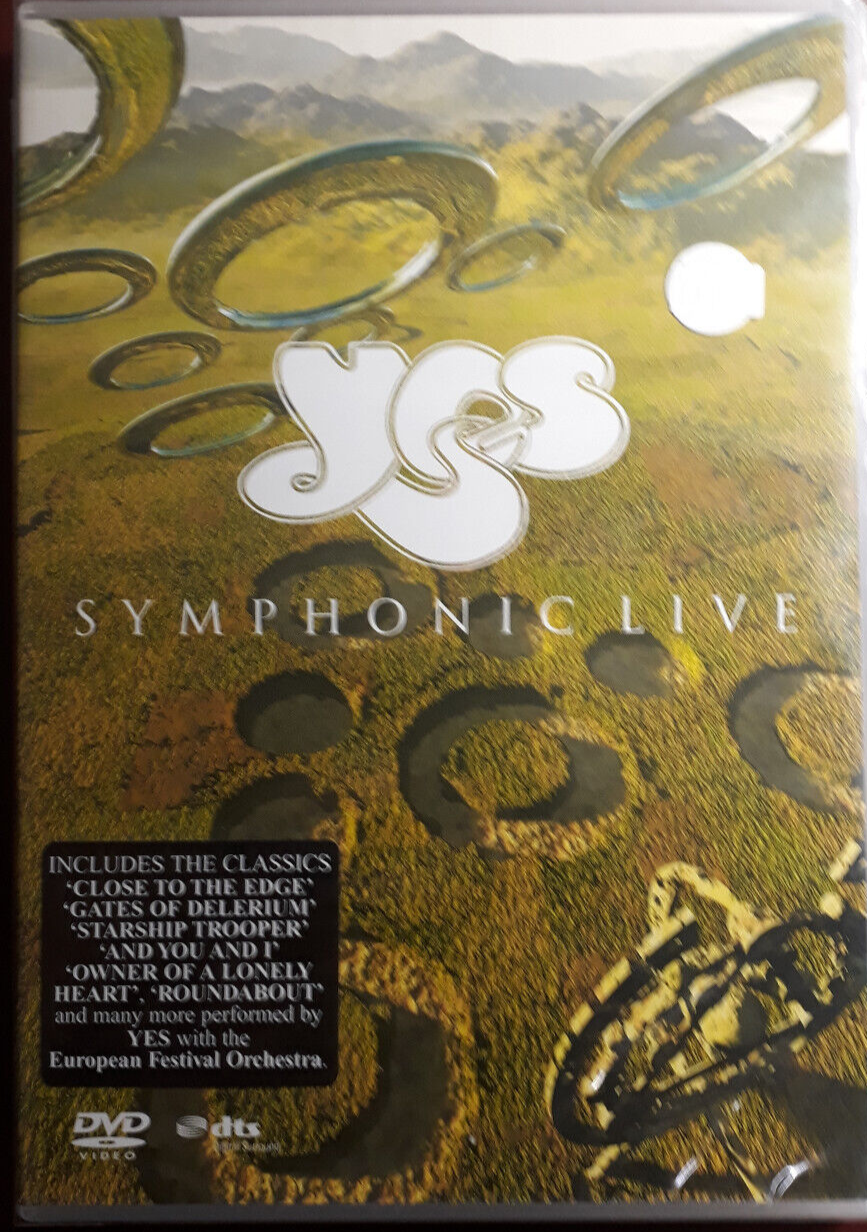 YES- SYMPHONIC LIVE *DVD BRAND NEW SEALED NUOVO SIGILLATO