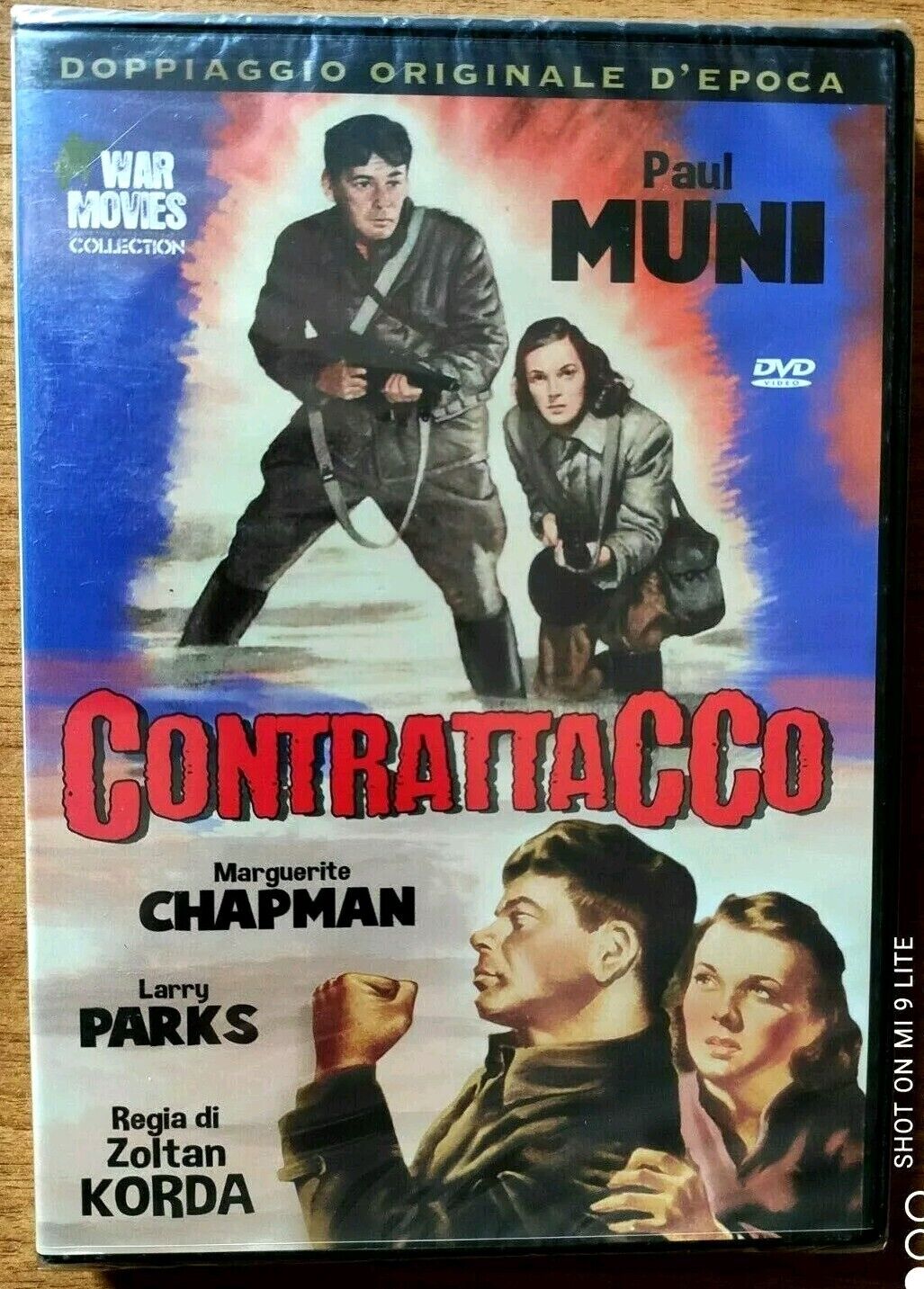 Dvd   CONTRATTACCO    Zoltan Korda   Paul Muni    ****NUOVO