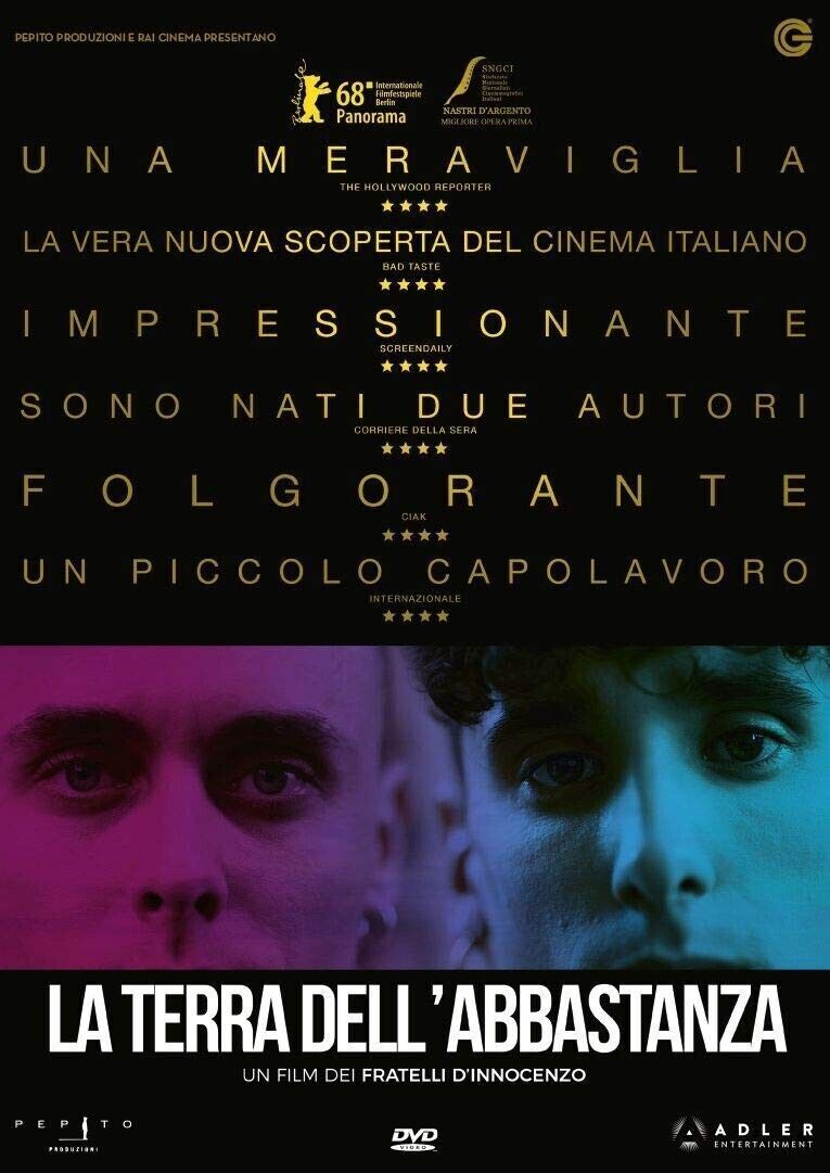 Dvd LA TERRA DELL'ABBASTANZA nuovo sigillato 2018