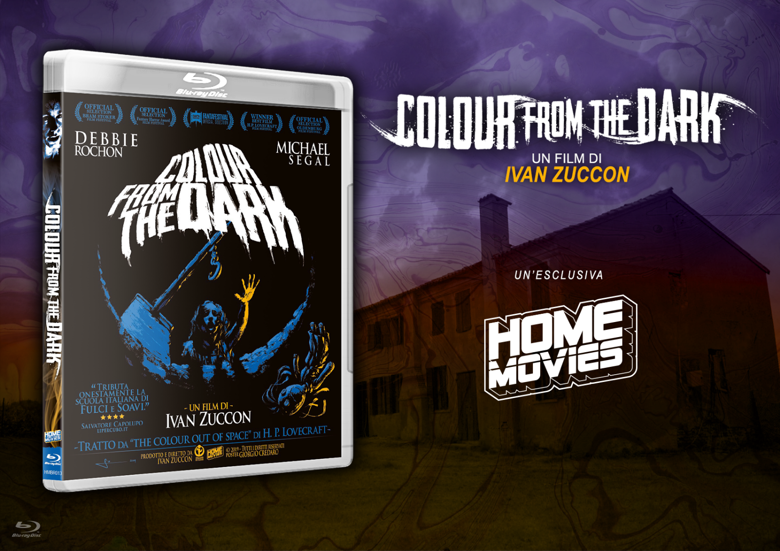 COLOUR FROM THE DARK - I. Zuccon (BLURAY) [Home Movies]