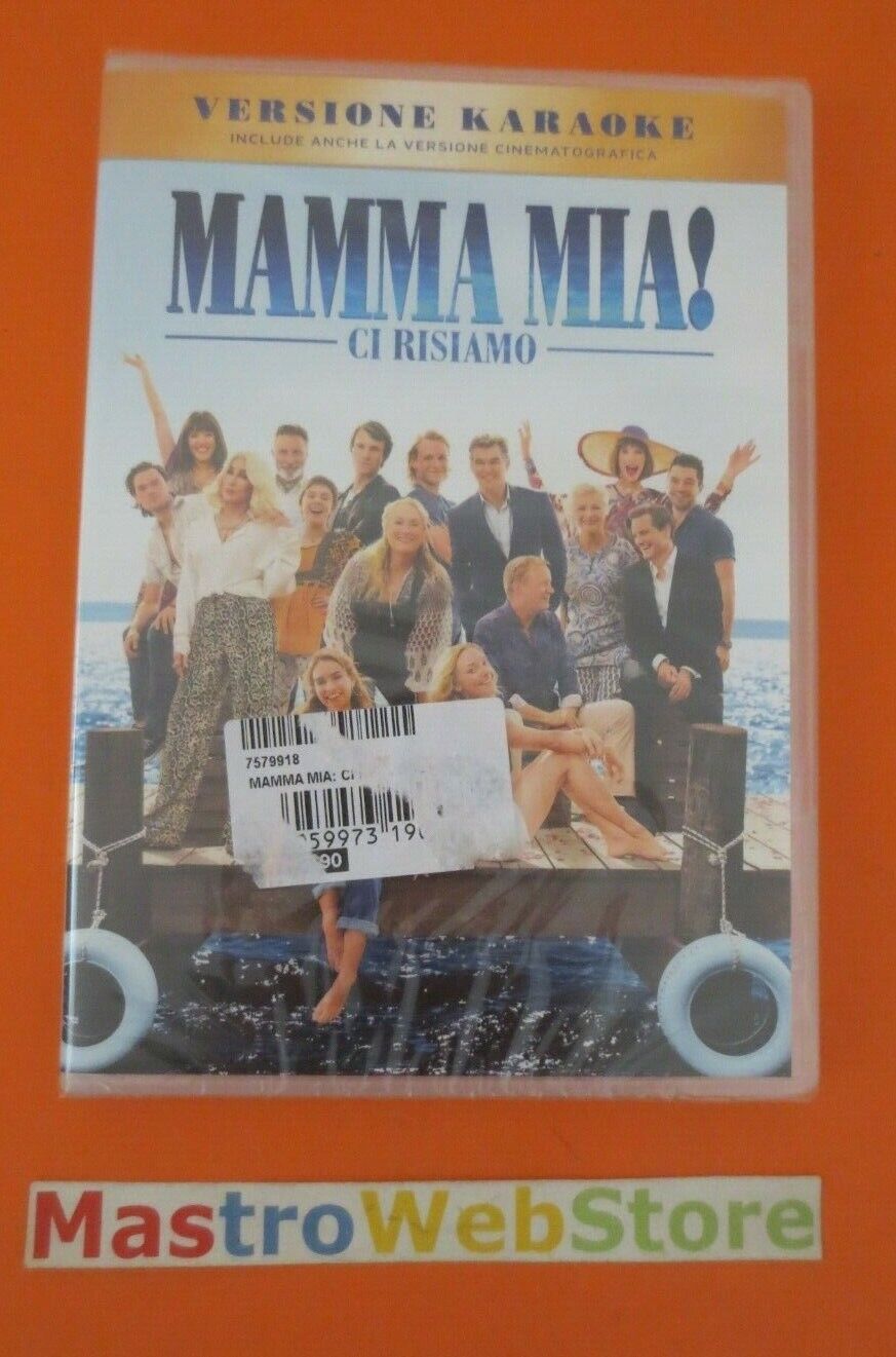 MAMMA MIA! CI RISIAMO - M.Streep - 2018 - UNIVERSAL - DVD nuovo sigillato [dv19]