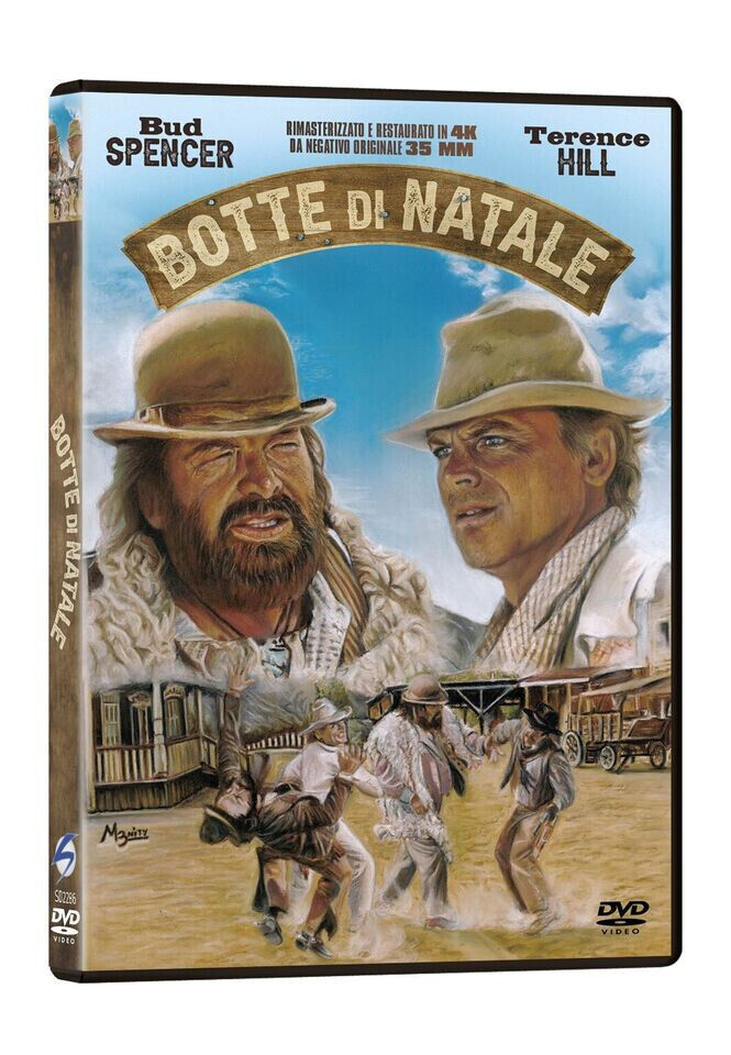Botte di Natale DVD Bud Spencer Terence Hill Spaghetti Western PREORDER 19.12.24