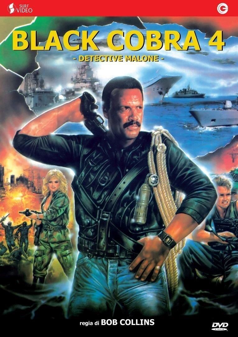 Dvd Black Cobra 4 - Detective Malone