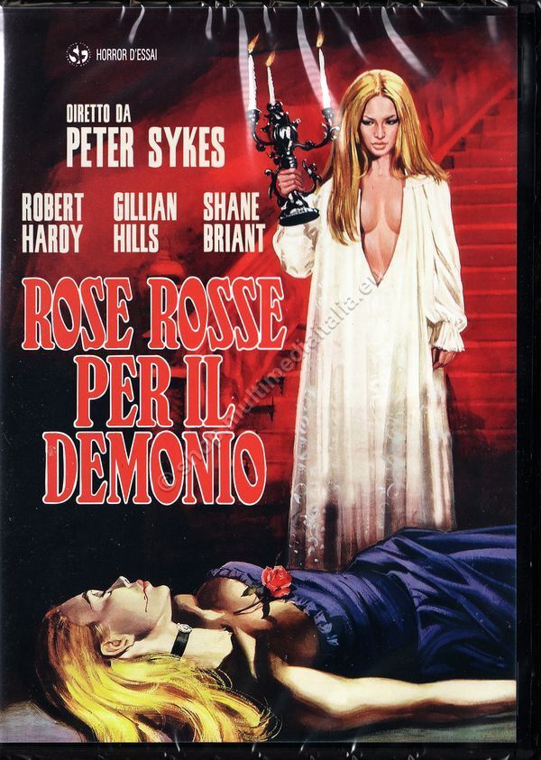 ROSE ROSSE PER IL DEMONIO (1972 Peter Sykes) DVD NUOVO