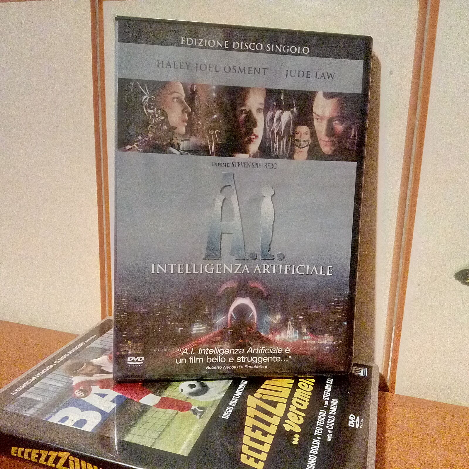 A.I. Intelligenza artificiale Steven Spielberg Dvd Nuovo