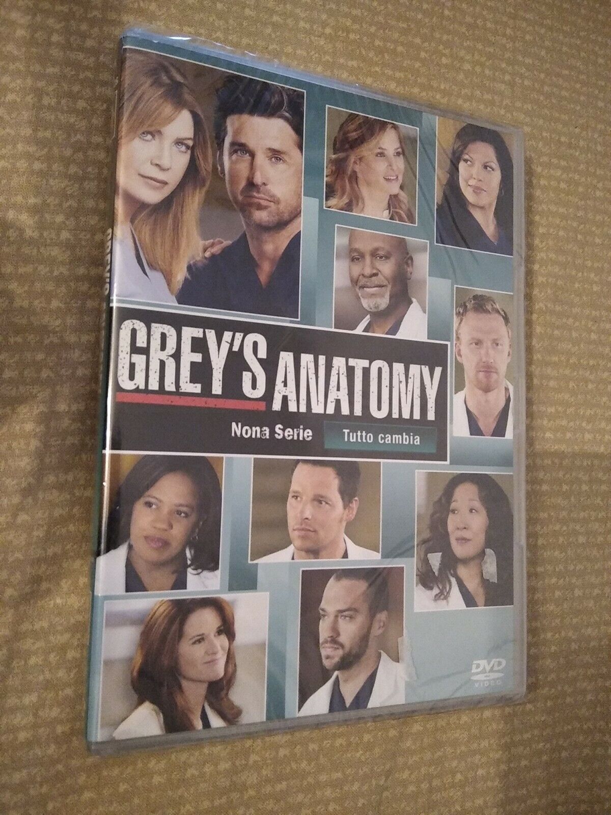 DVD Grey's Anatomy - nona serie - tutto cambia - 6 dvd NUOVO SIGILLATO