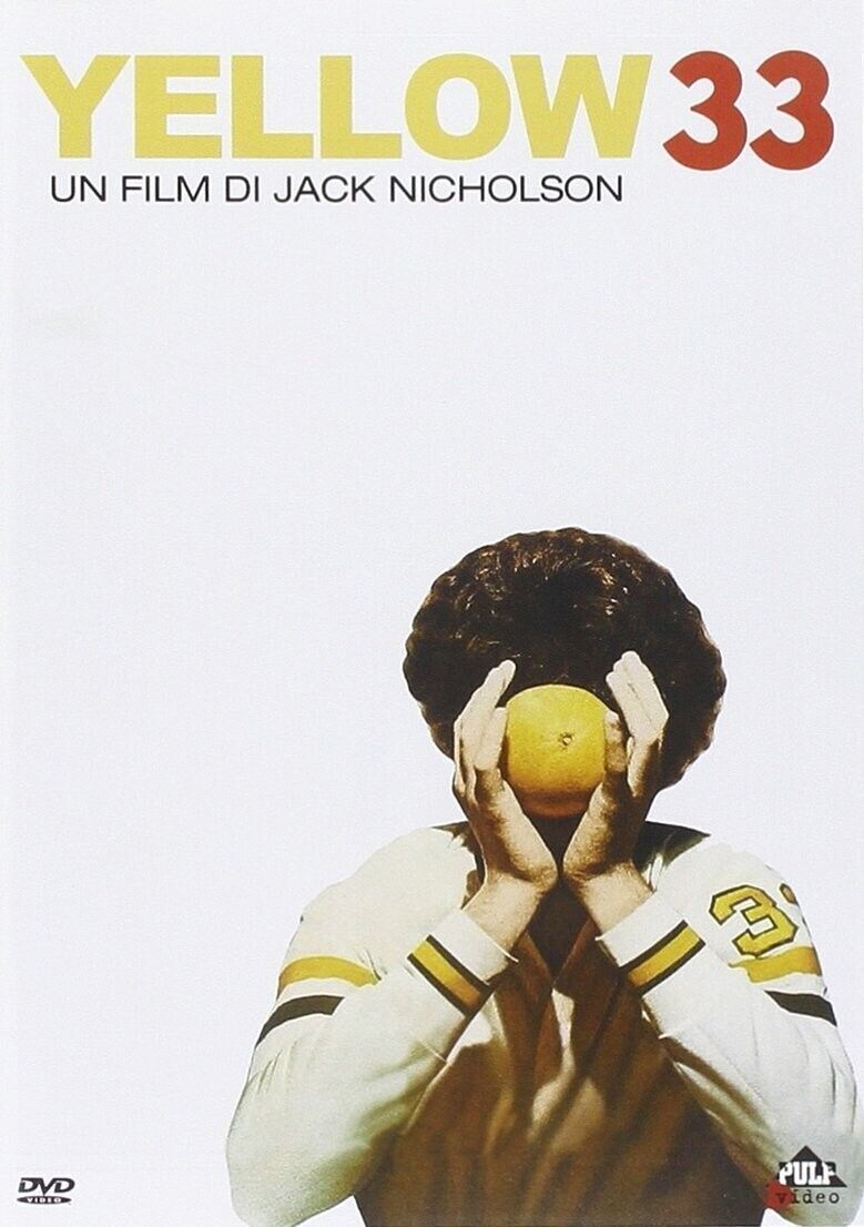 Dvd YELLOW 33 di Jack Nicholson nuovo sigillato 1971