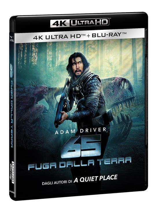 65 - FUGA DALLA TERRA  BLU-RAY 4K UKTRA HD+BLU-RAY HD