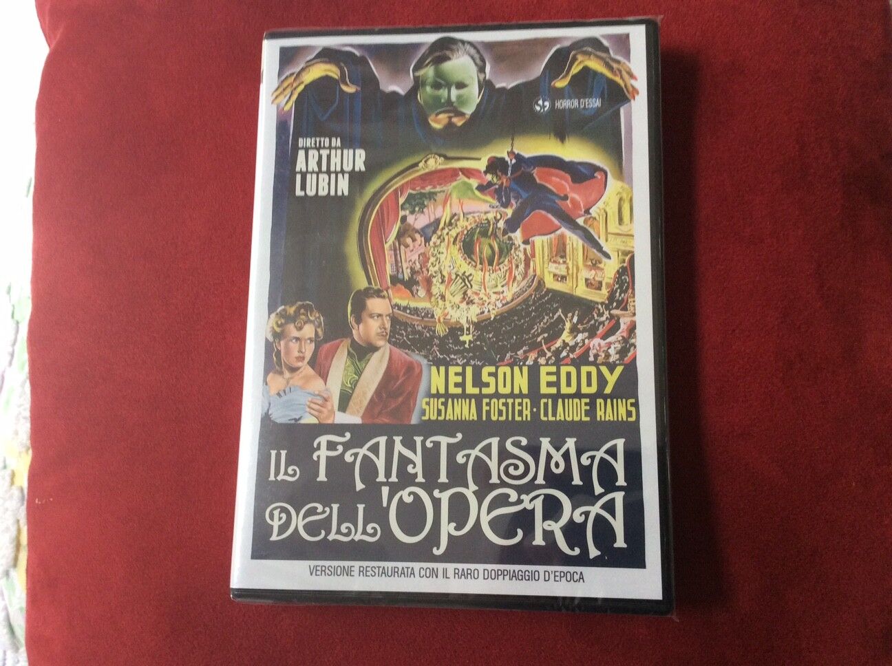 IL FANTASMA DELL'OPERA di Arthur Lubin (1943)  DVD
