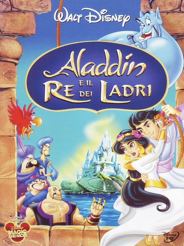 Aladdin Re dei Ladri Disney DVD Nuovo