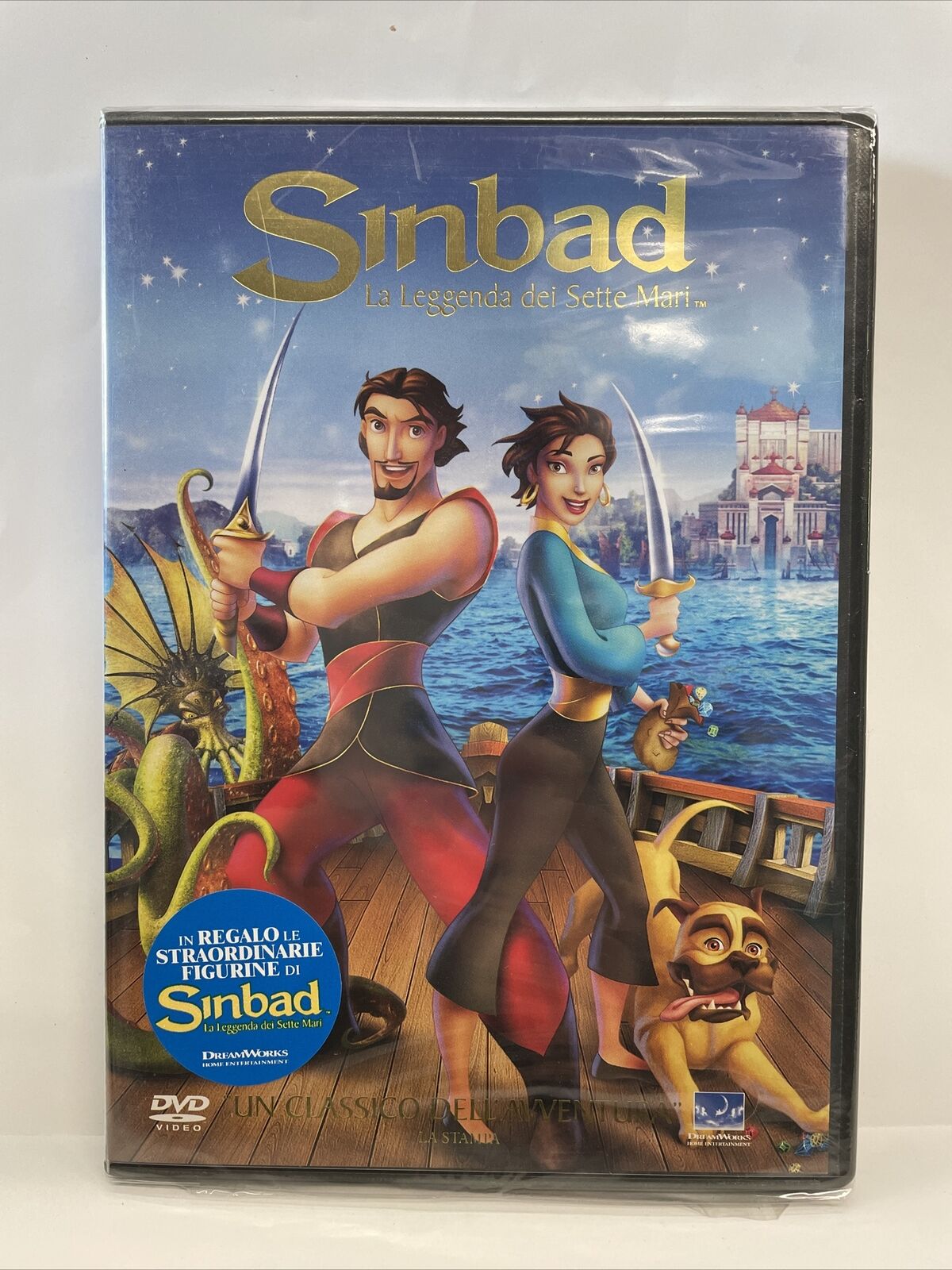 SINBAD LA LEGGENDA DEI SETTE MARI (2004) DVD - NUOVO - ANIMAZIONE