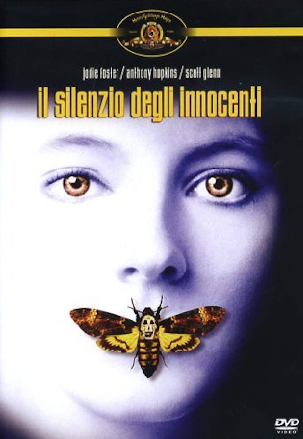 Dvd IL SILENZIO DEGLI INNOCENTI Jodie Foster Anthony Hopkin nuovo sigillato 1991