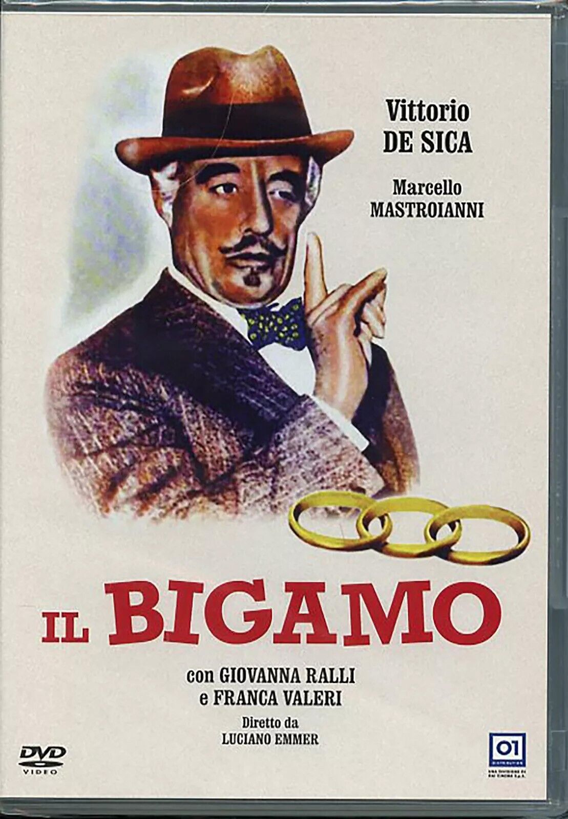 Il bigamo DVD NUOVO SIGILLATO con Vittorio de Sica e Marcello Mastroianni
